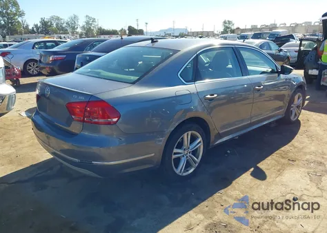 2012 Volkswagen Passat 2.0L Tdi Sel Premium from USA, damaged, VIN 1VWCN7A36CC010239